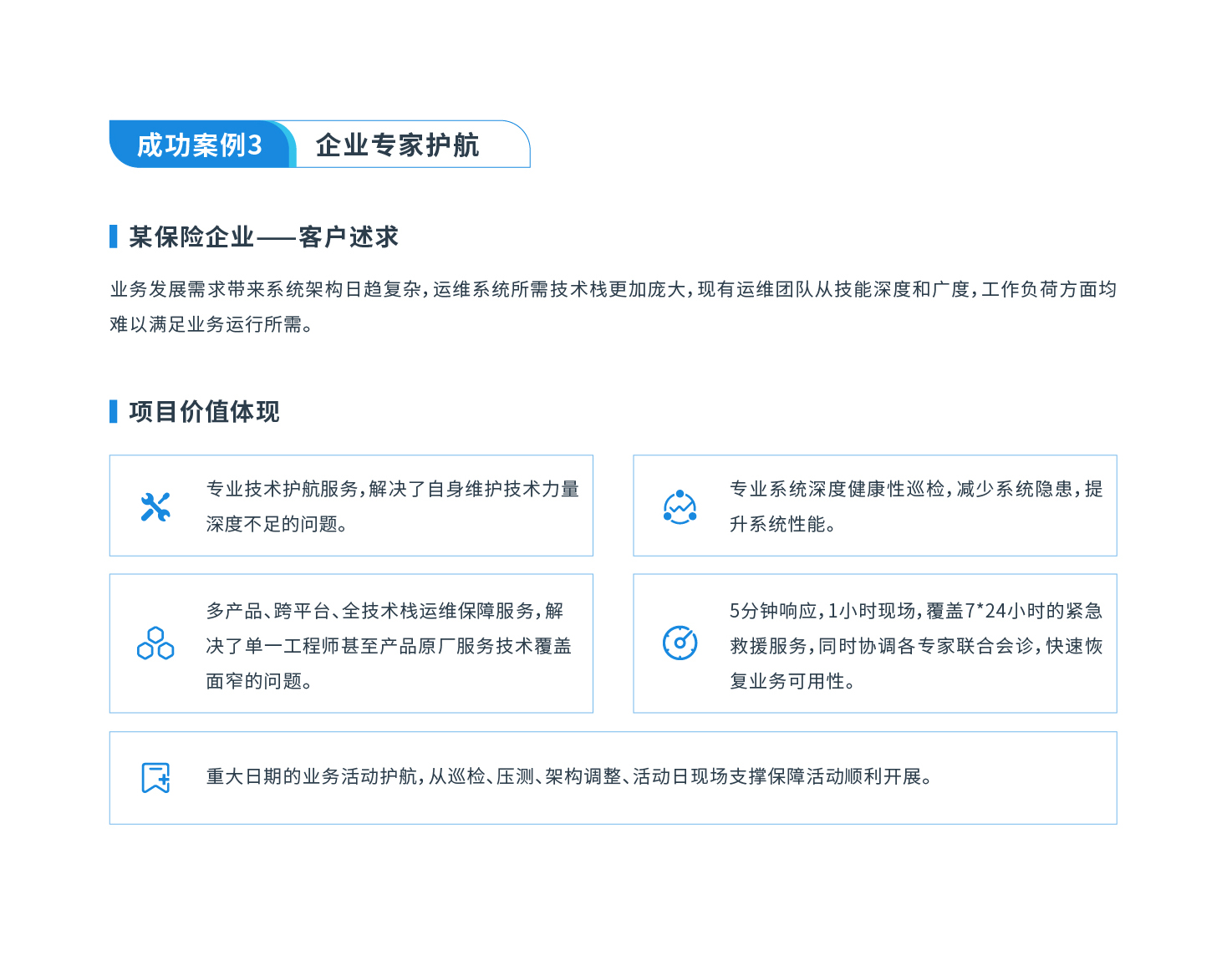 【成功案例】——嘉為一站式運維服務