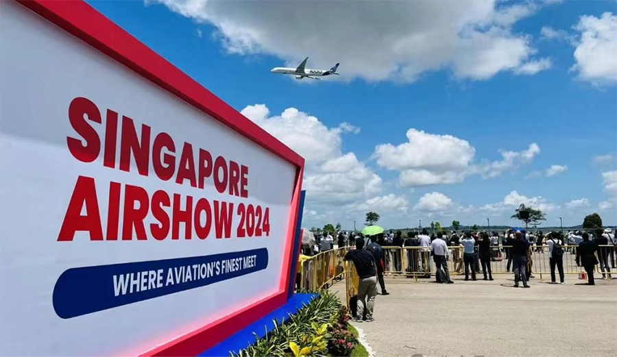 2024龙年腾飞！天鹰装备亮相新加坡航空展(图1)